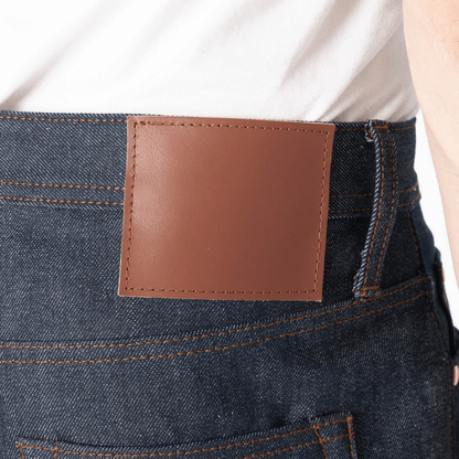 UB701 Indigo Rigid Raw Selvedge Denim - Wide Fit 14.5 oz - Raw Denim