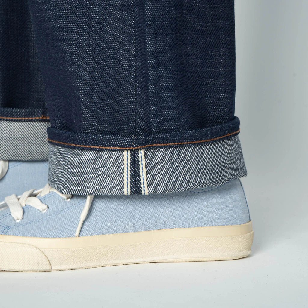 UB721 Indigo Selvedge Denim - Wide Fit 21oz - Raw Denim