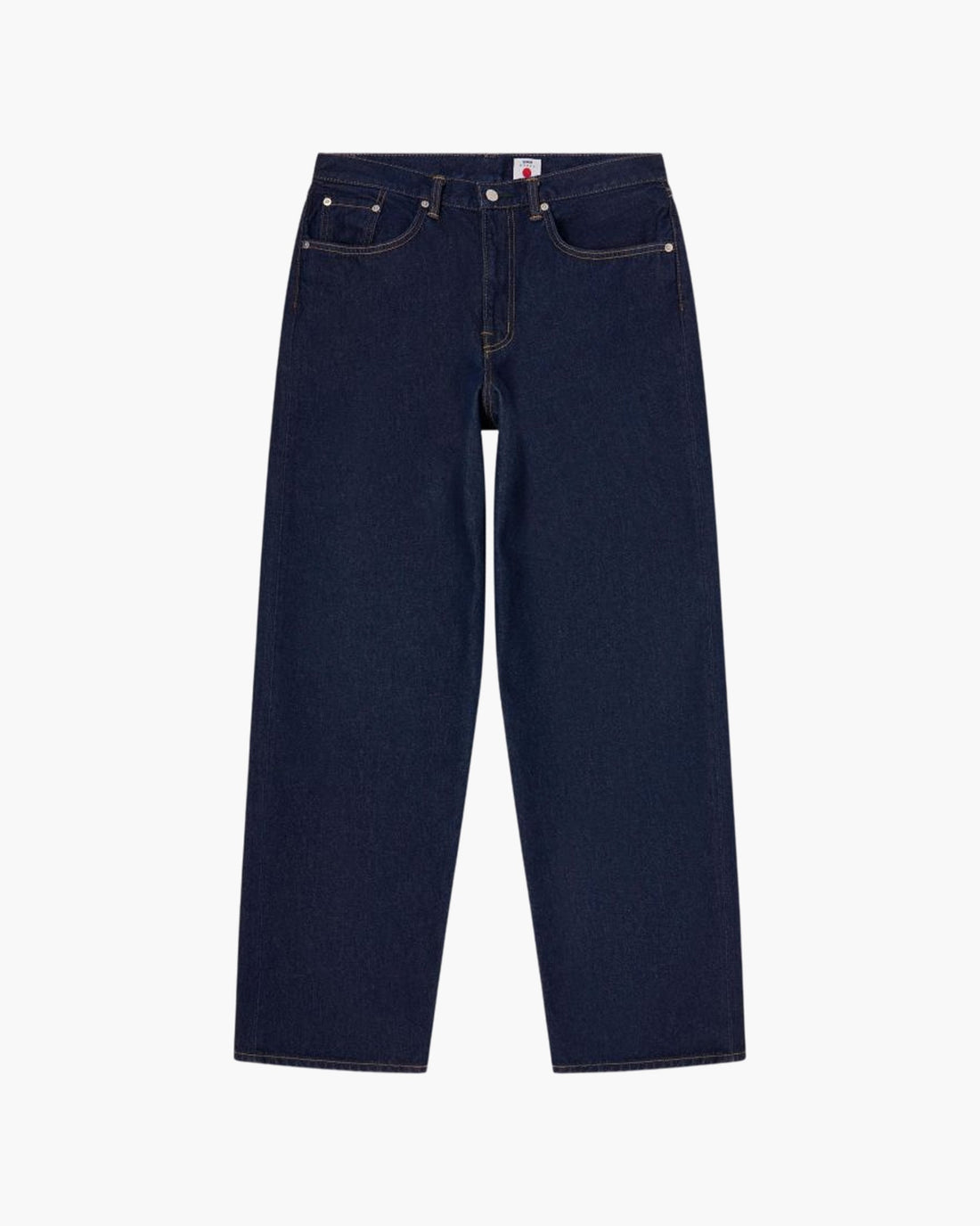 WIDE PANT Blue - Blue Rinsed - Raw Denim