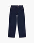 WIDE PANT Blue - Blue Rinsed - Raw Denim
