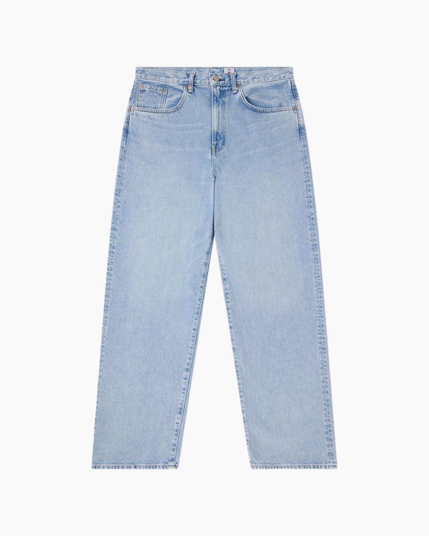 WIDE PANT Blue - Light Used - Raw Denim