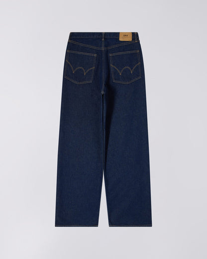 Wide Pant - Blue - Rinsed - Vintage Jeans