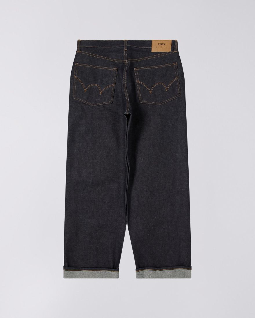 WIDE PANT Selvedge - Blue Unwashed - Raw Denim