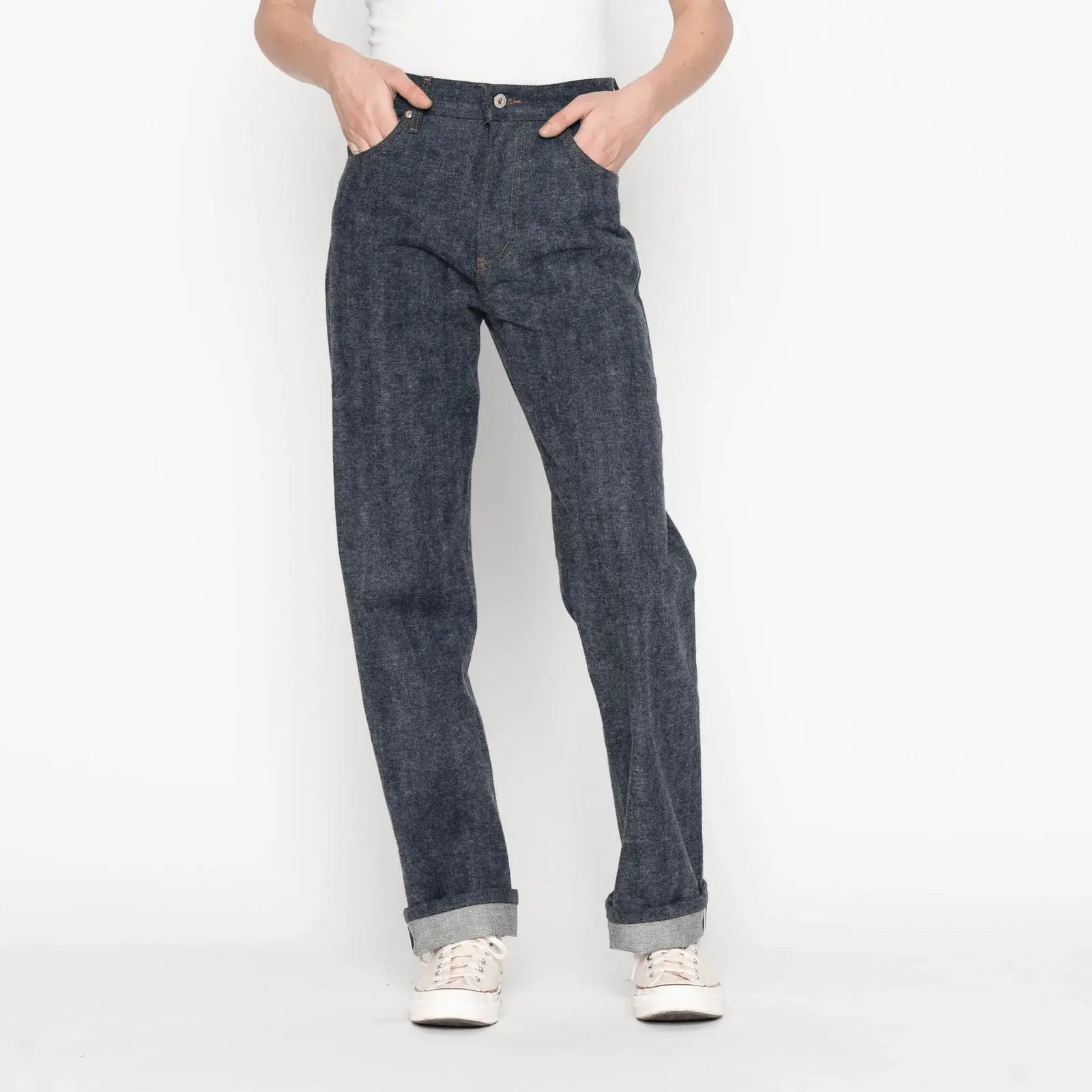 W's MAX BRUSH SELVEDGE - True Girl 13.75 oz - Raw Denim