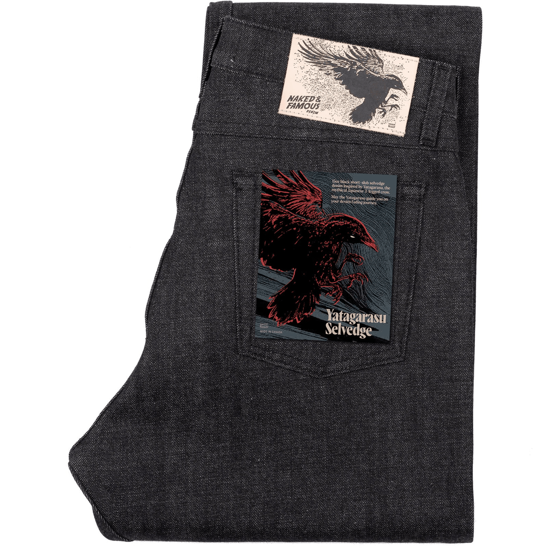 YATAGARASU SELVEDGE - True Guy 15 oz - Raw Denim
