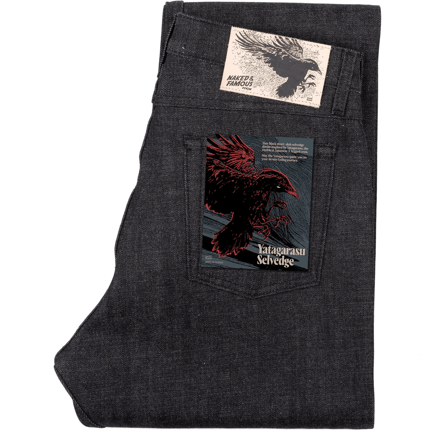 YATAGARASU SELVEDGE - True Guy 15 oz - Raw Denim