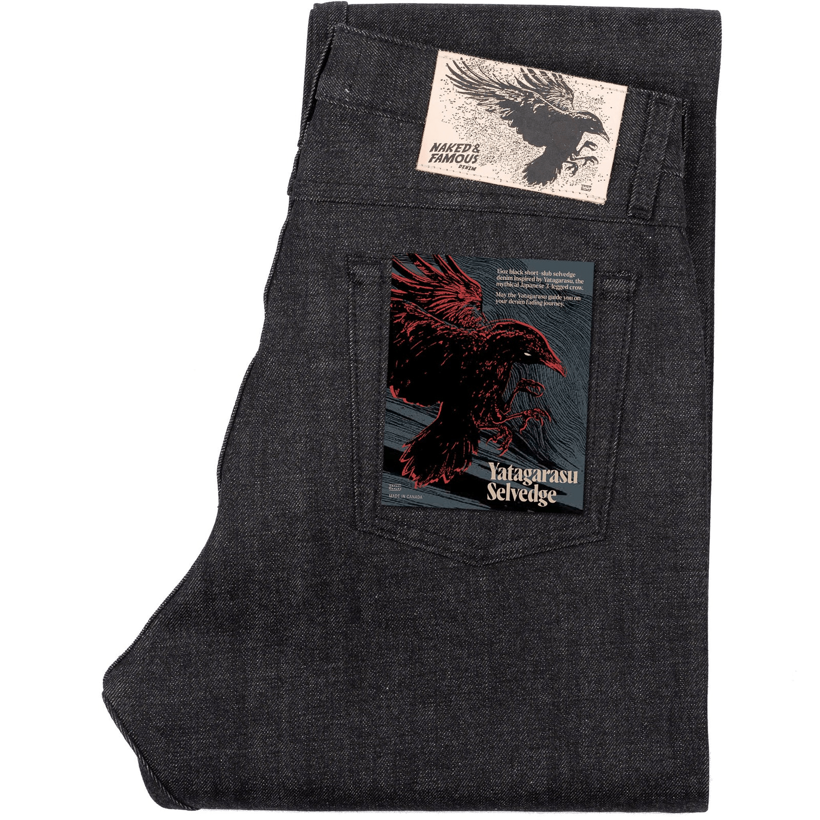 YATAGARASU SELVEDGE - True Guy 15 oz - Raw Denim