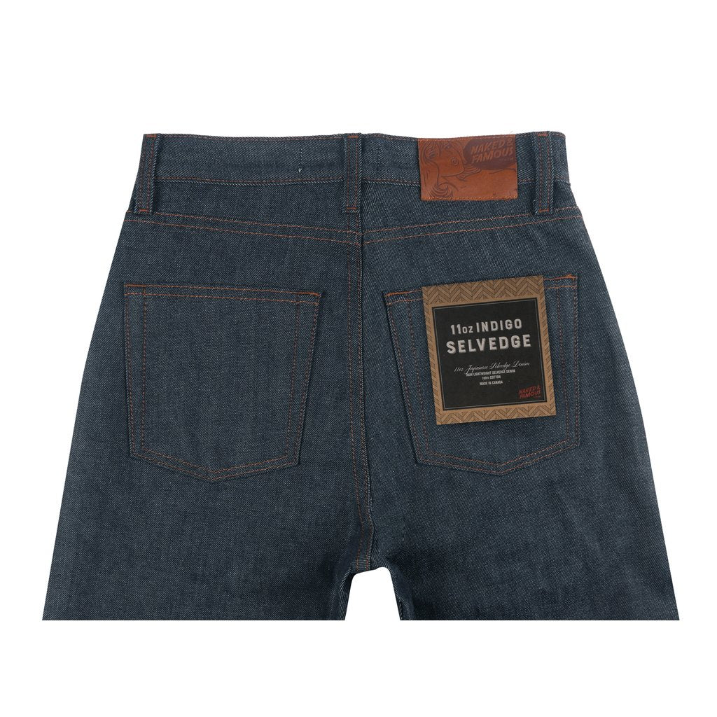 Naked &amp; Famous - Classic - Natural Indigo Selvedge (11 oz) - Vintage Wear