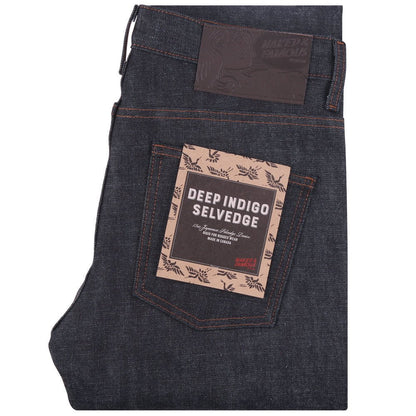 Naked &amp; Famous - Weird Guy - Deep Indigo Rigid Selvedge 15 oz - Vintage Wear