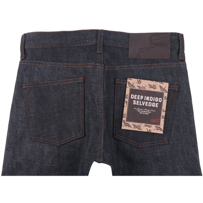 Naked &amp; Famous - Weird Guy - Deep Indigo Rigid Selvedge 15 oz - Vintage Wear